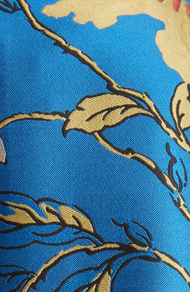 Etro Lily Jacquard Flare Hem Jacket, Alternate, color, 