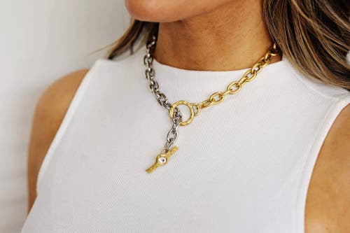 Bowood Lane Blair Necklace In Gold