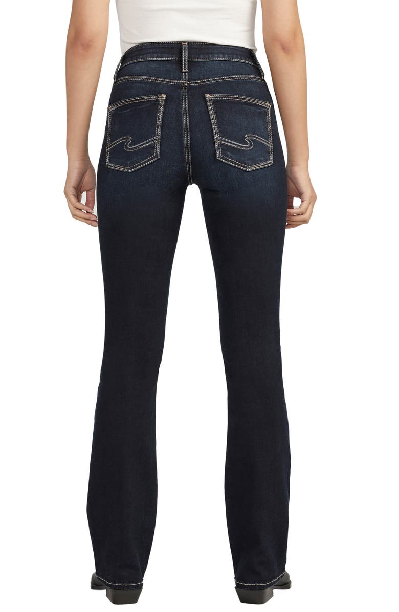 Silver Jeans Co. Avery Curvy Fit High Waist Slim Bootcut Jeans, Alternate, color,