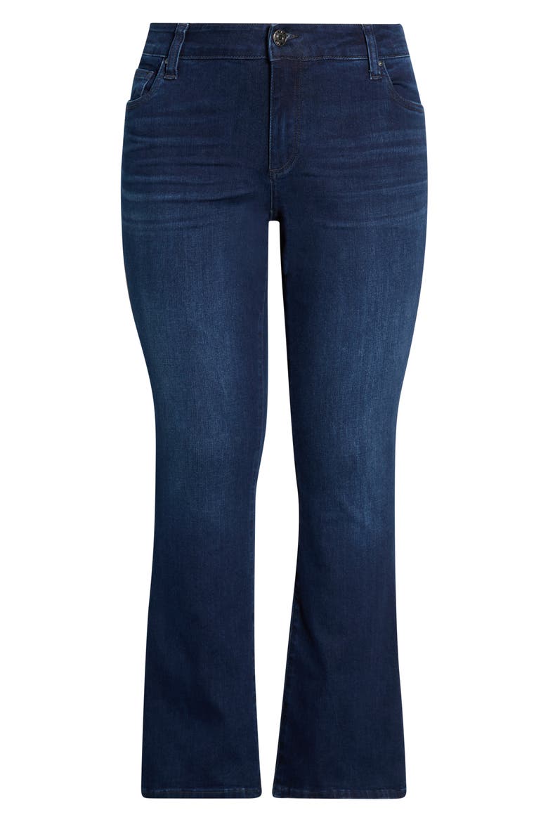 Natalie Mid Rise Flare Jeans, Alternate, color, GLAMOUR