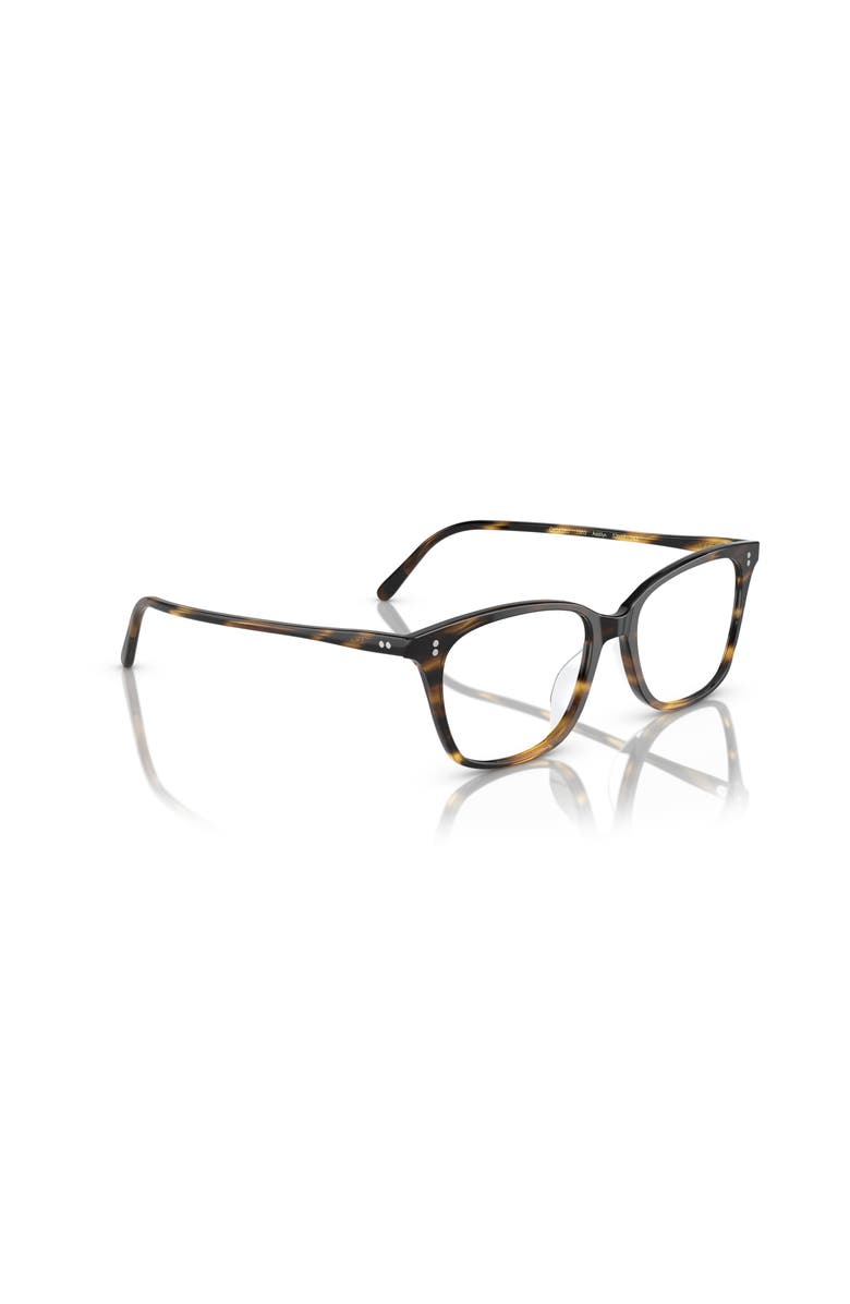 Oliver Peoples 49mm Rectangle optical glasses, Alternate, color, Black
