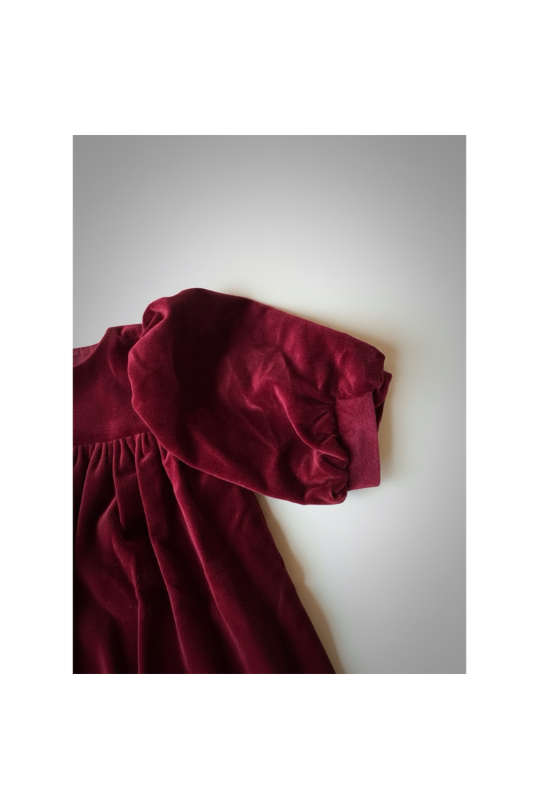 Rosemoor Dress, Alternate, color, Winterberry Red