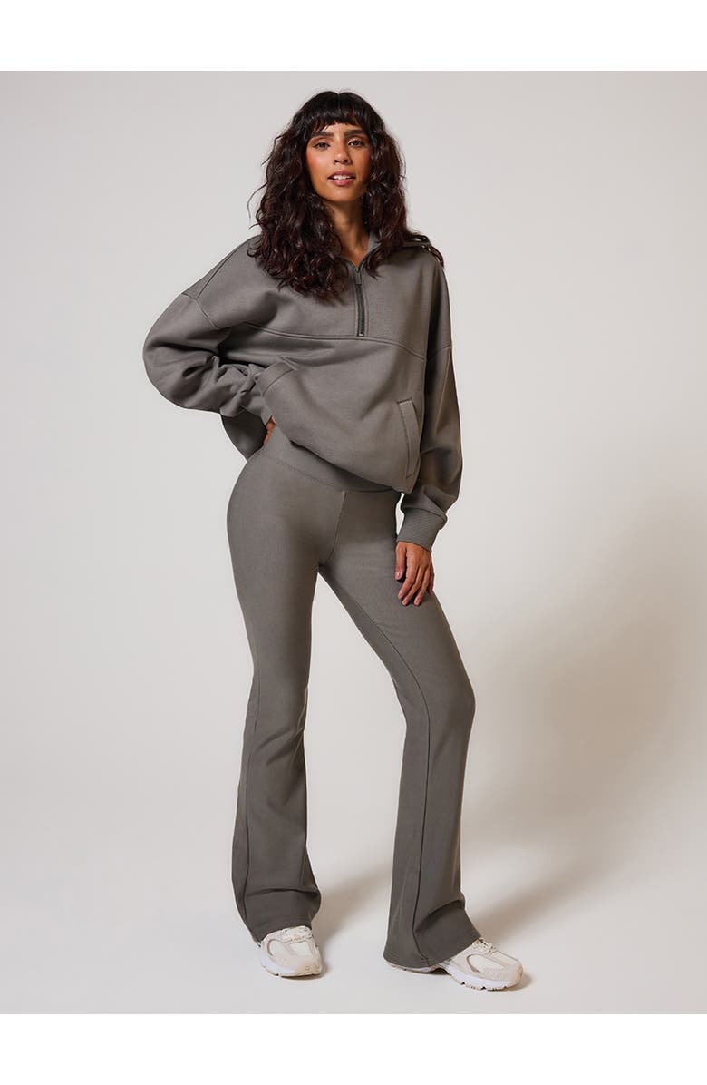 LOVALL Winter Flare Leggings, Alternate, color, Slate Green