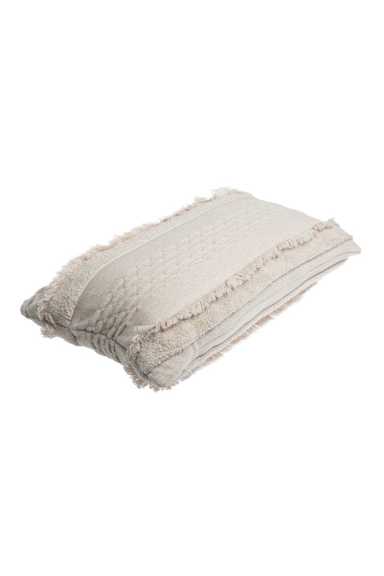 Air Dune Knit Accent Pillow, Alternate, color, NATURAL