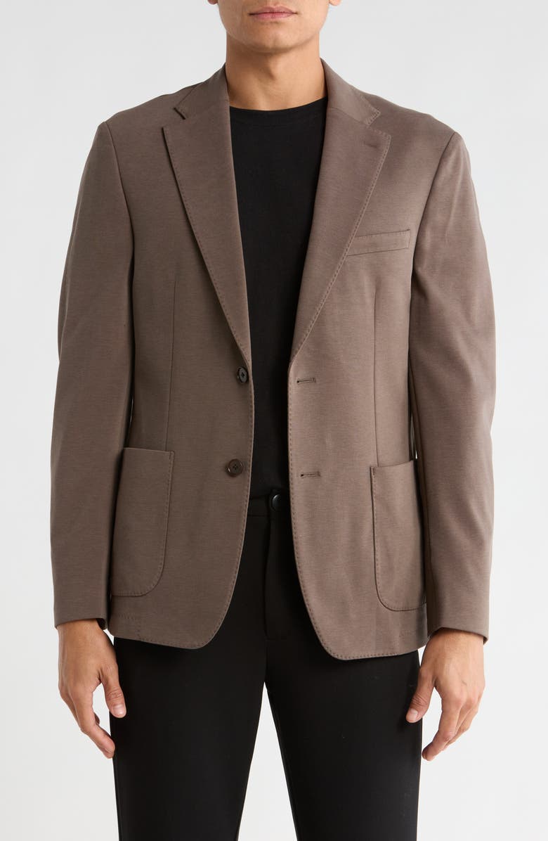 Calvin Klein Two-Button Sport Coat, Main, color, Olive