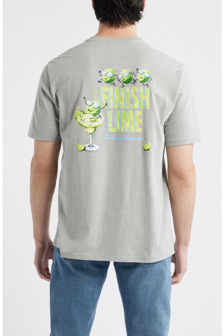 Finish Lime Graphic T-Shirt, Alternate, color, GREY HEATHER