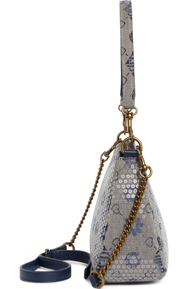 Kurt Geiger London Highgate Shoulder Bag, Alternate, color, Open Blue