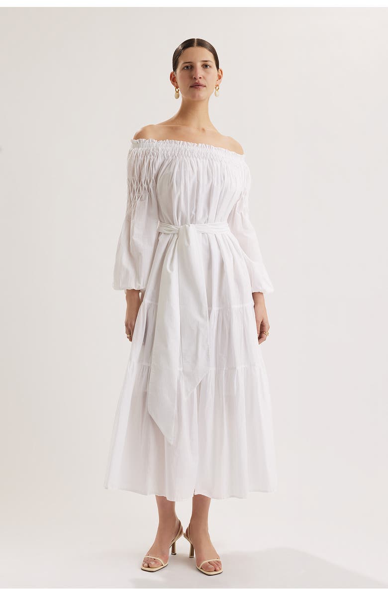 Merlette Zaria Dress, Main, color, White