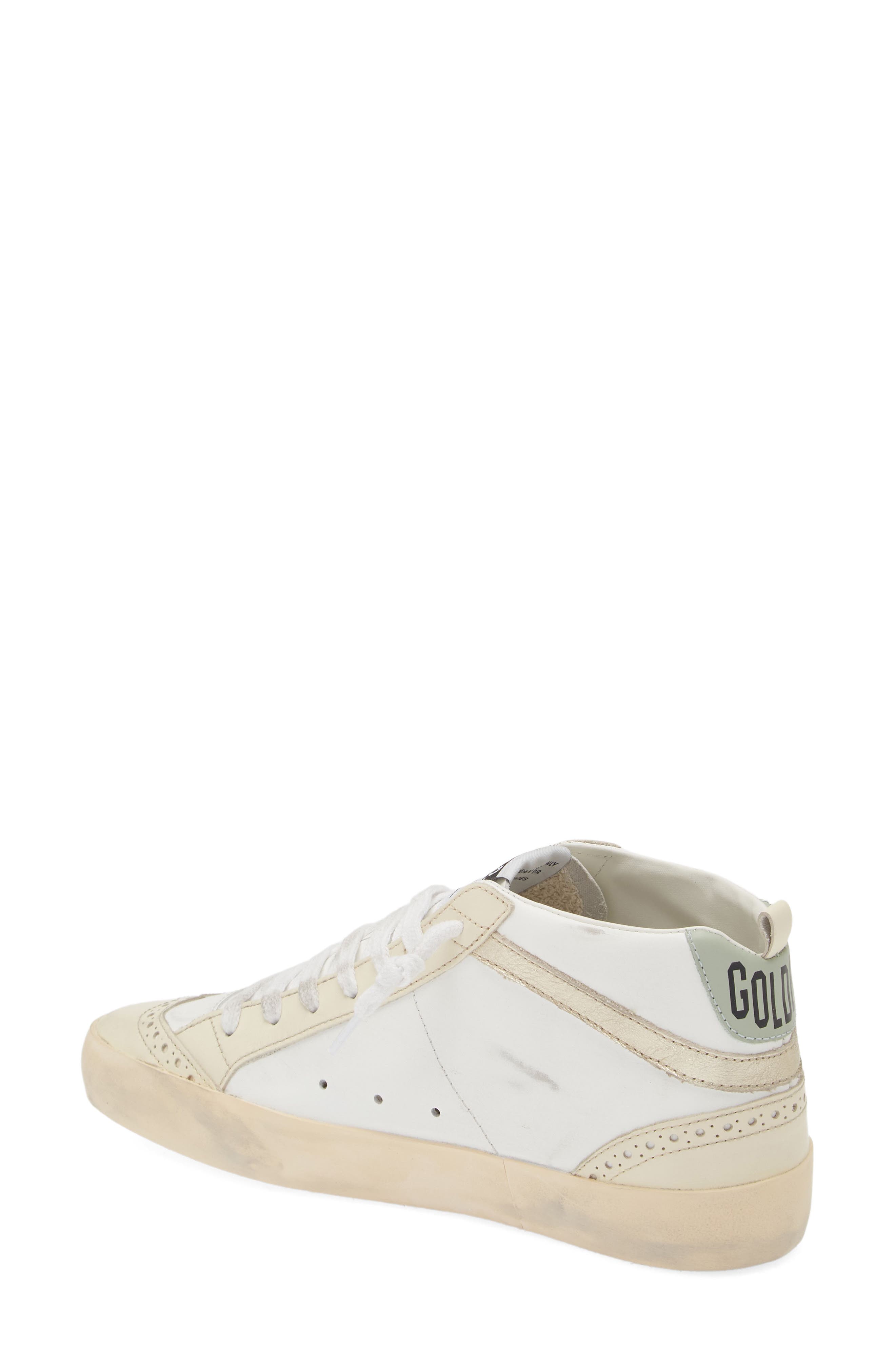 Golden Goose Mid Star Sneaker, Alternate, color, 