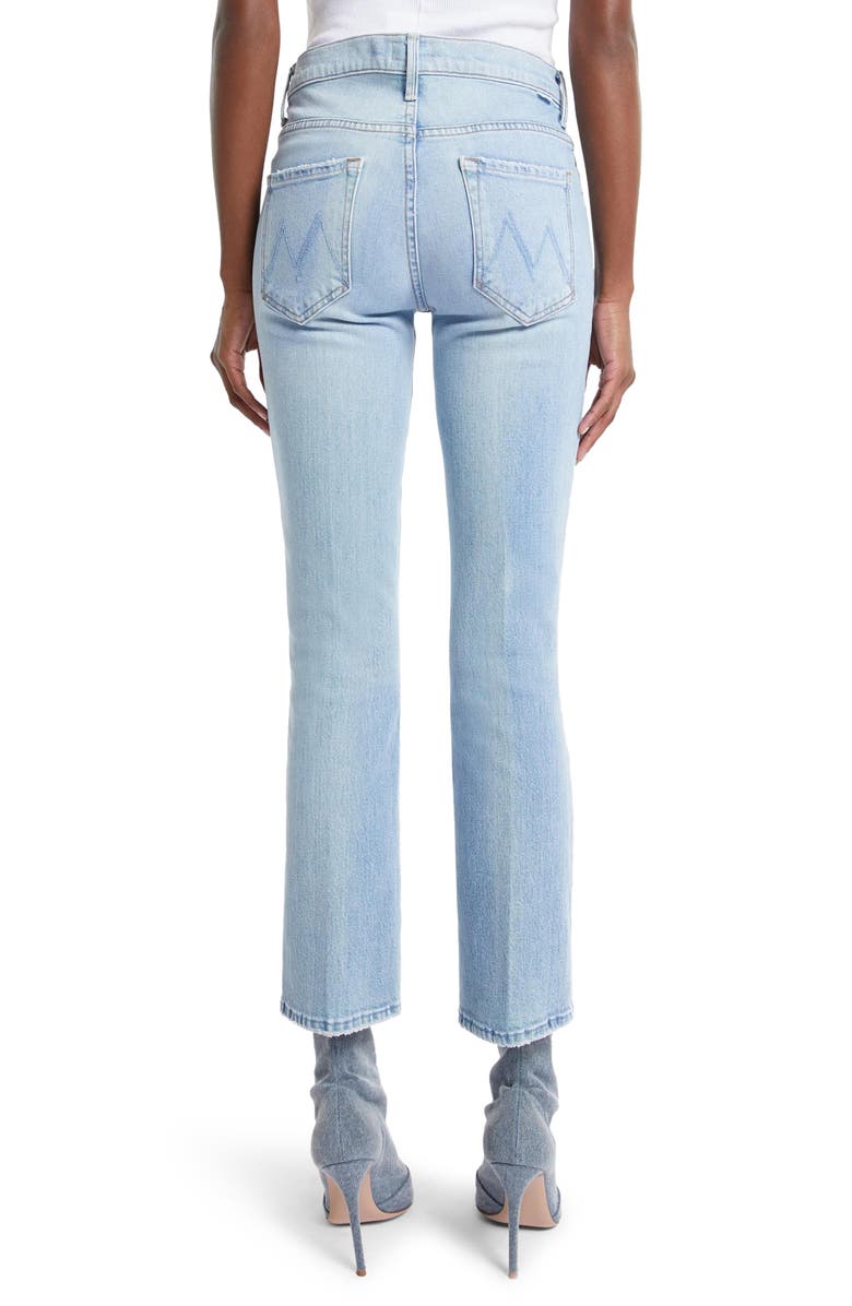 MOTHER The Insider High Waist Ankle Bootcut Jeans, Alternate, color, 