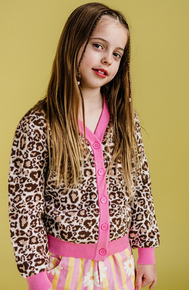 Rock Your Kid Kids' Kitty Cardigan, Alternate, color, Natural