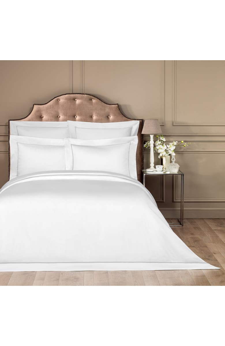 Togas Plaza Duvet Cover, Main, color, White