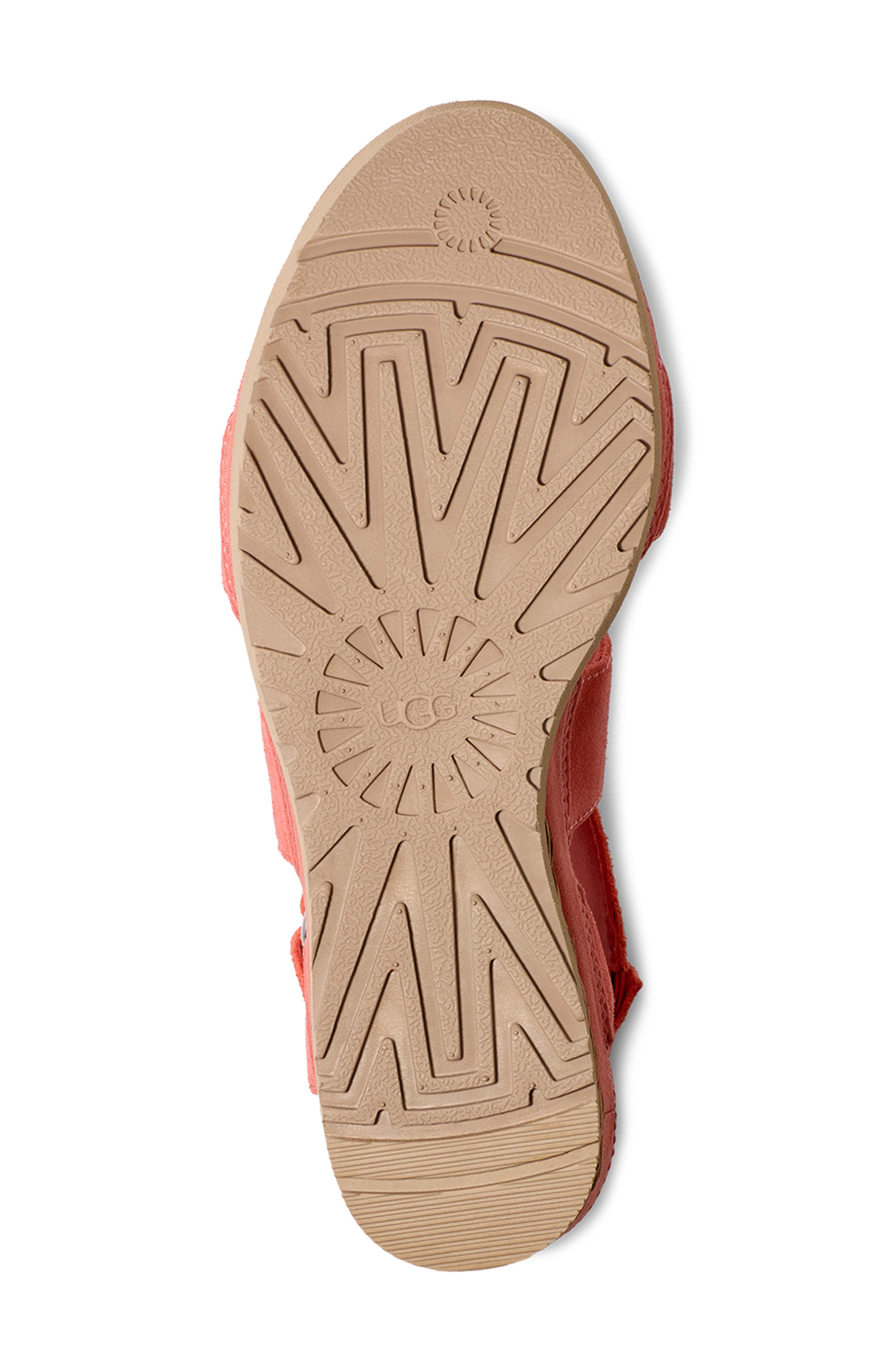 Ileana Espadrille Wedge Sandal, Alternate, color, VIBRANT CORAL