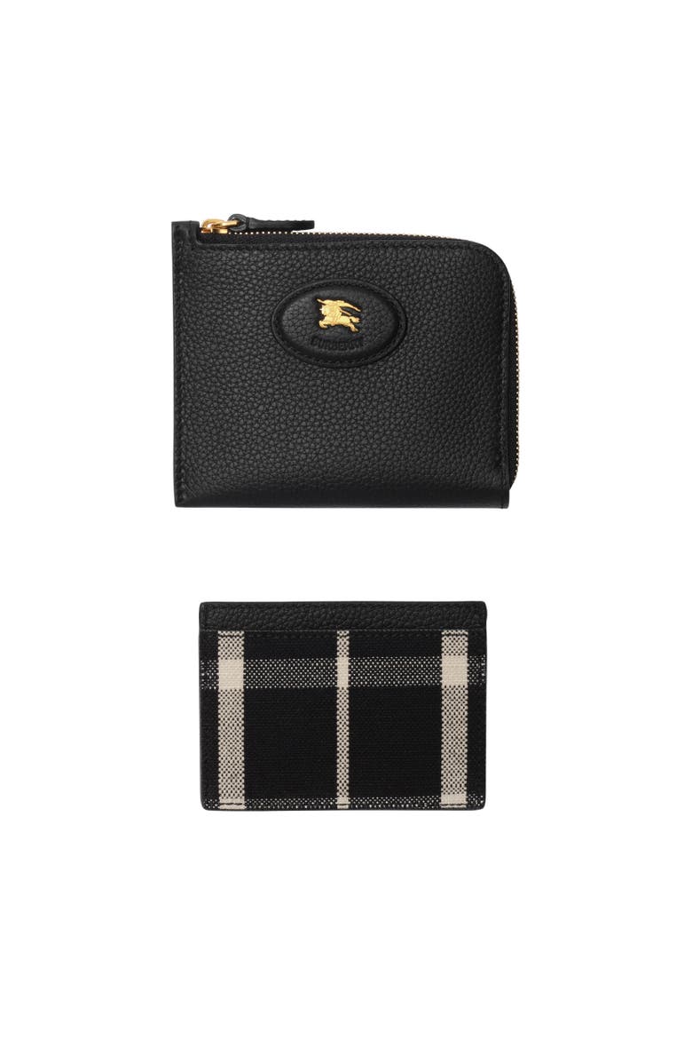 Bloomsbury Zip Wallet & Cardcase, Alternate, color, Black/calico beige