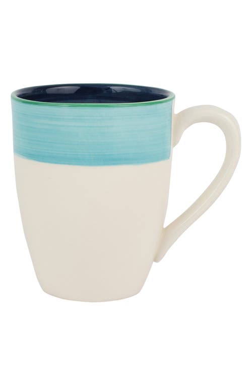 VIETRI VIETRI LISBON STRIPE MUG 