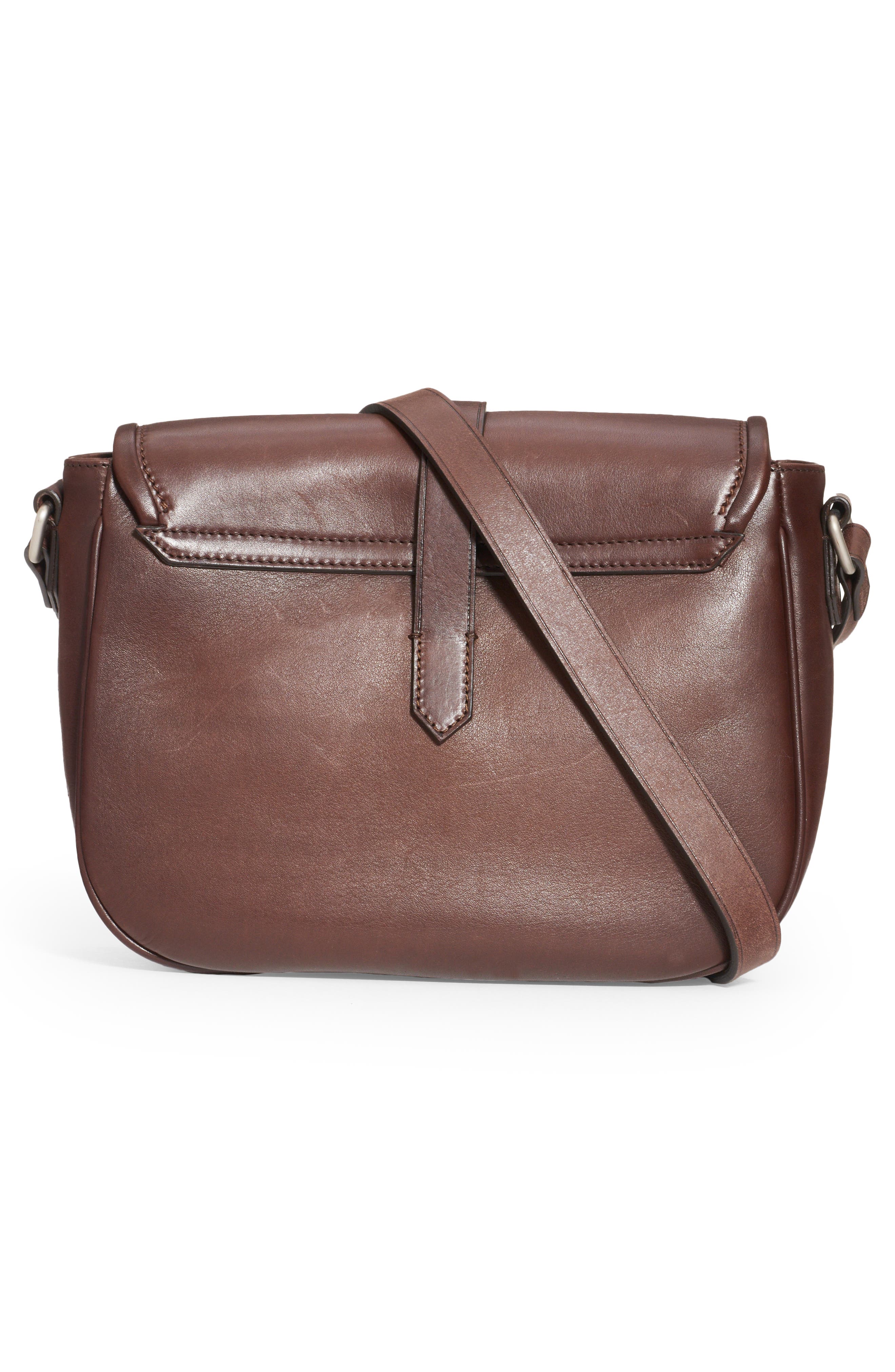 Golden Goose Medium Rodeo Leather Shoulder Bag, Alternate, color, 