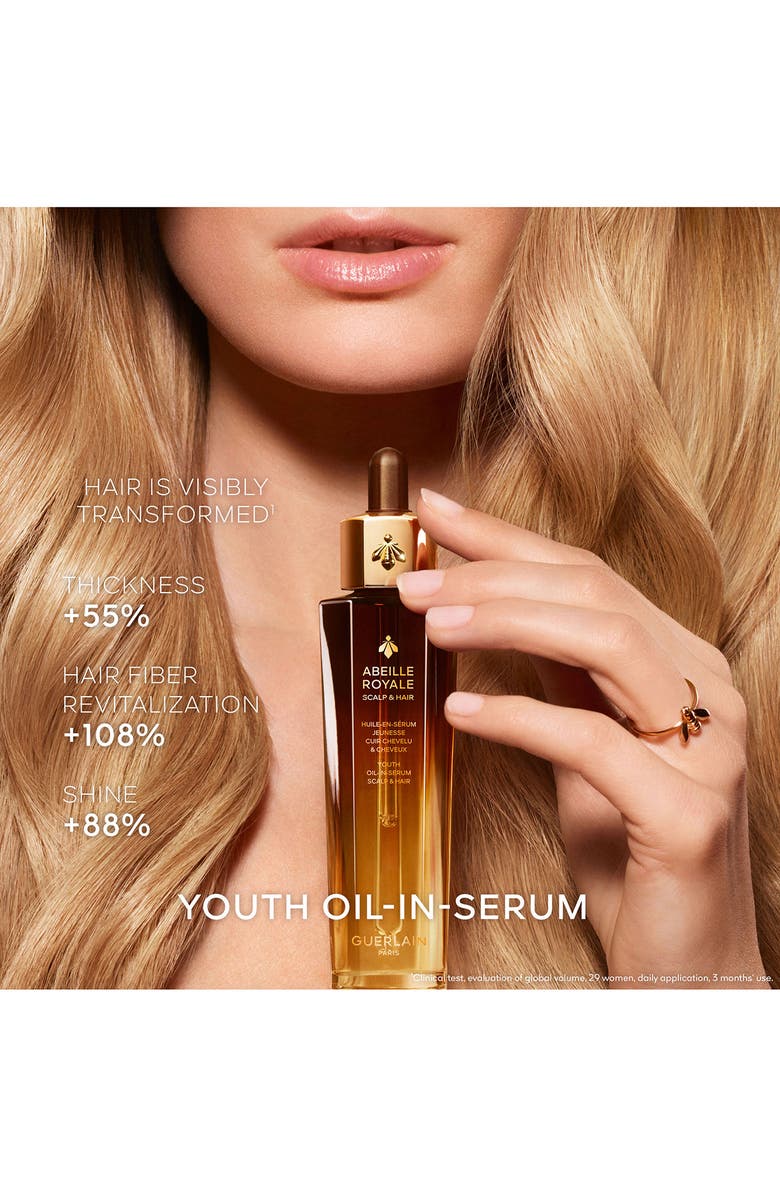 Guerlain Abeille Royale Scalp & Hair Youth Ritual Set (Limited Edition) $170 Value, Alternate, color, 