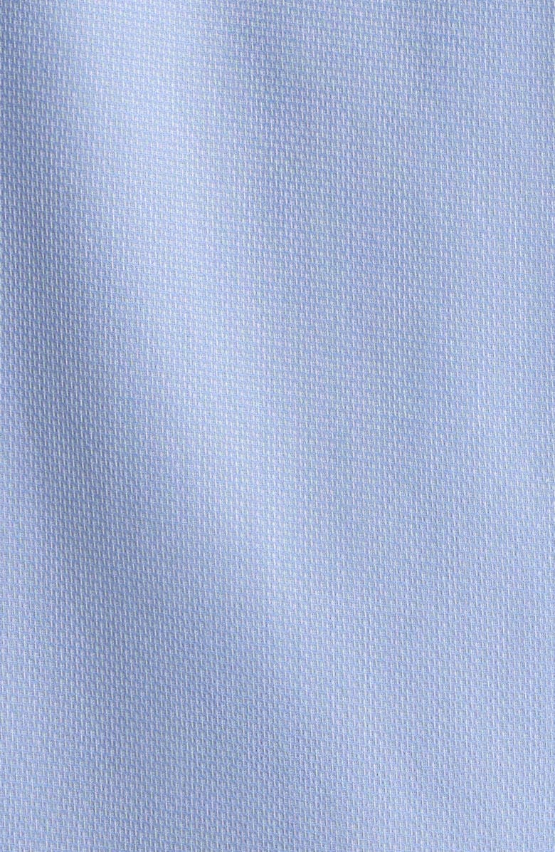 Paul Smith Tailored Fit Textured Cotton Dress Shirt, Alternate, color, Blue
