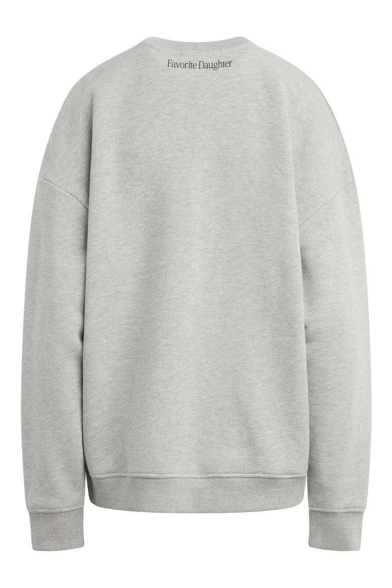 The Dog Mom Sweatshirt, Alternate, color, HEATHER GREY/ NAVY
