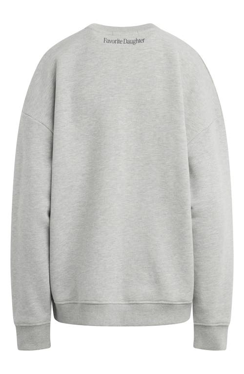 Favorite Daughter The Dog Mom Sweatshirt In Gray