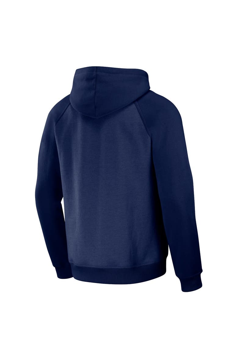 Men's NFL x Darius Rucker Collection by Fanatics Navy Tennessee Titans Raglan Full-Zip Hoodie, Alternate, color, Navy