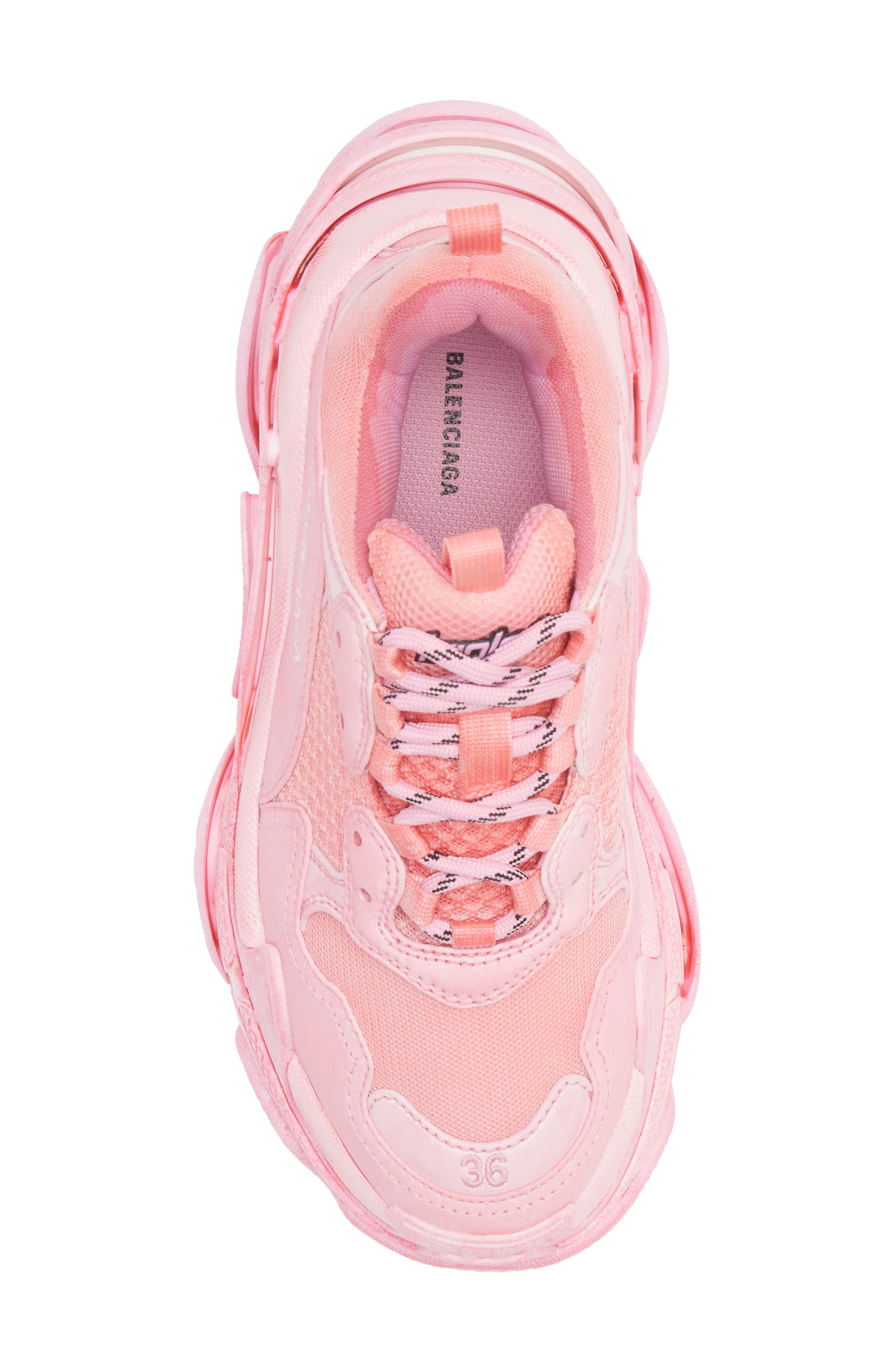 Balenciaga Triple S Low Top Sneaker, Alternate, color, 