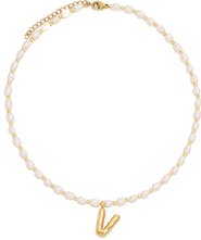 Petit Moments Dainty Initial Pendant Necklace
