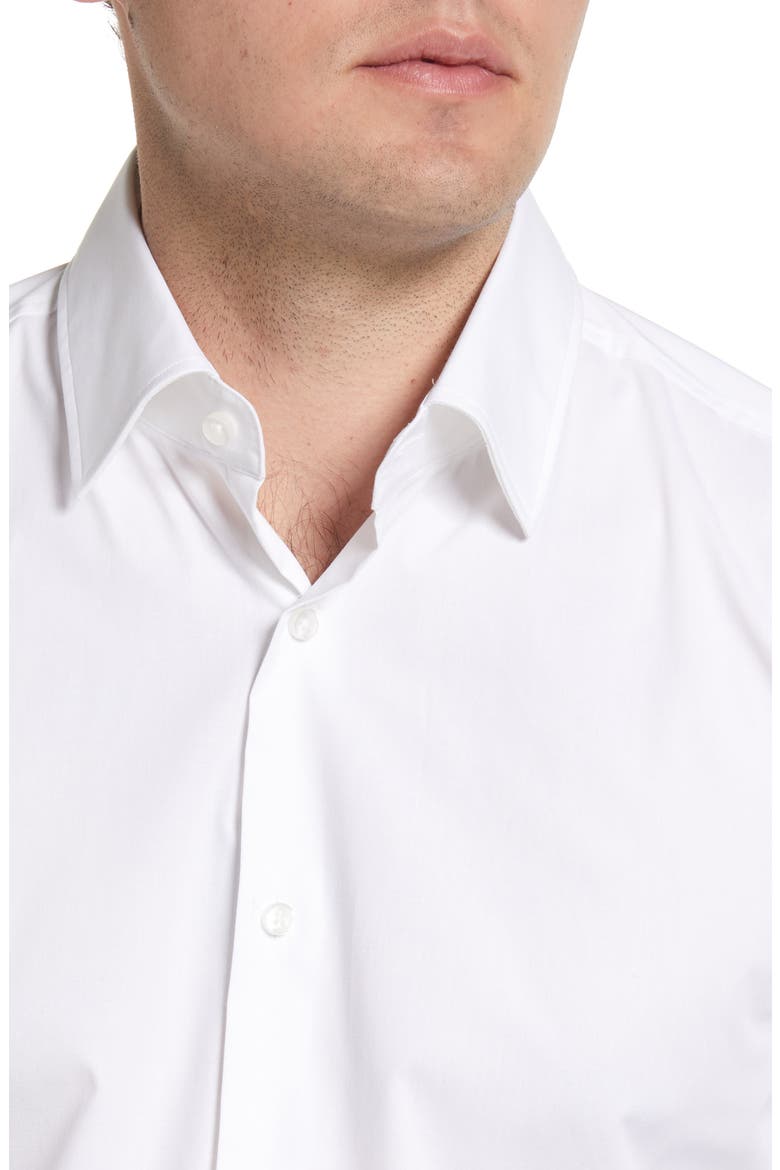 nordstrom hugo boss dress shirt BOSS Basic Solid Slim Fit Dress Men Shirt