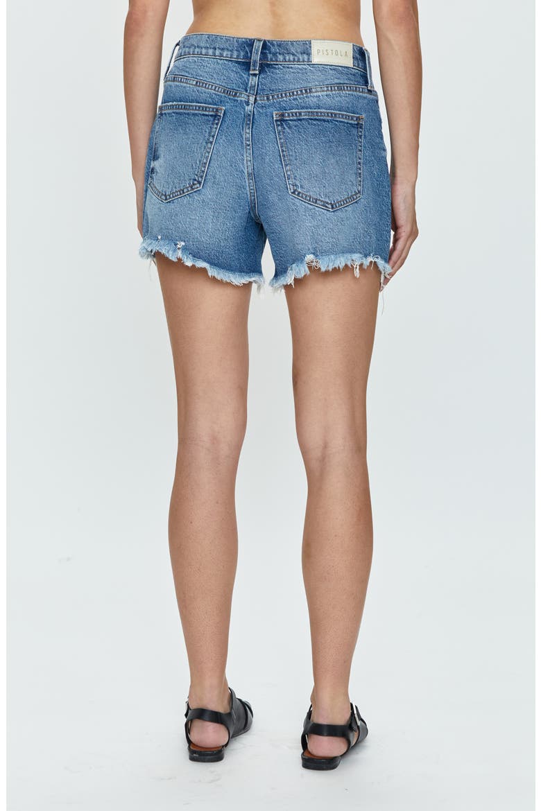 Kennedy Cutoff Denim Shorts, Alternate, color, CANNES VINTAGE