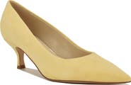 Nine West Siskp Pointed Toe Kitten Heel Pump