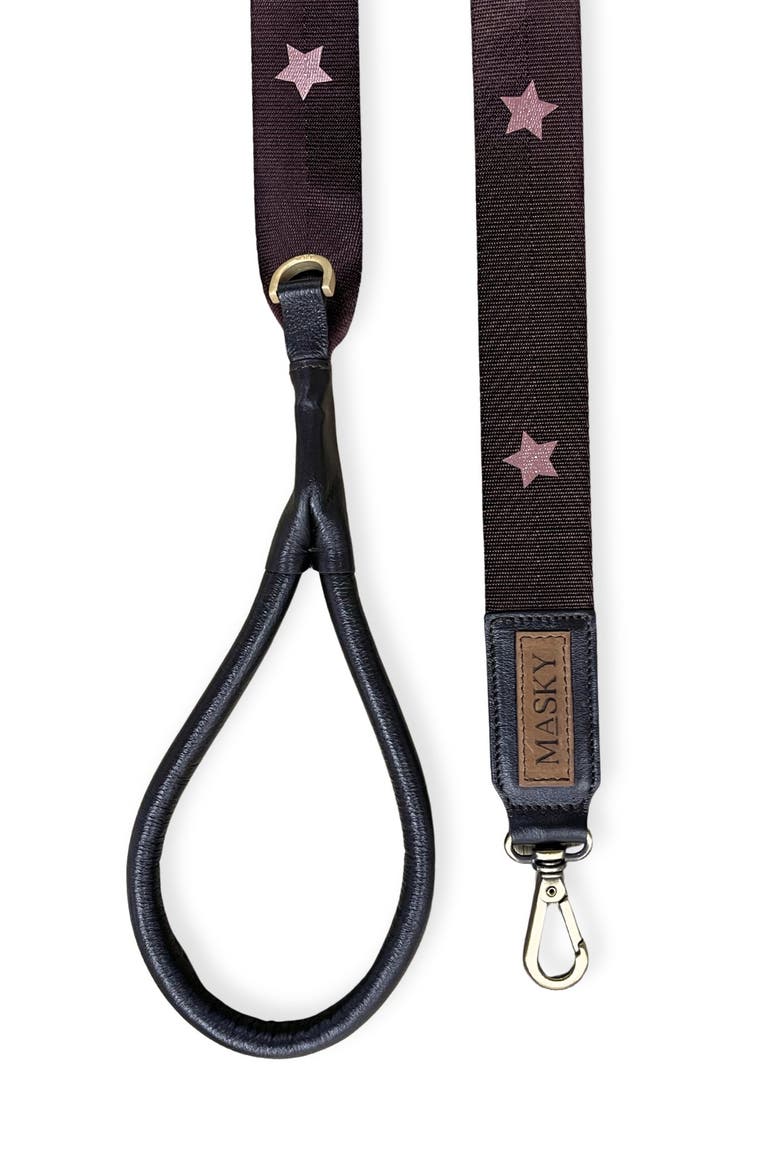 Star Leash, Alternate, color, Brown