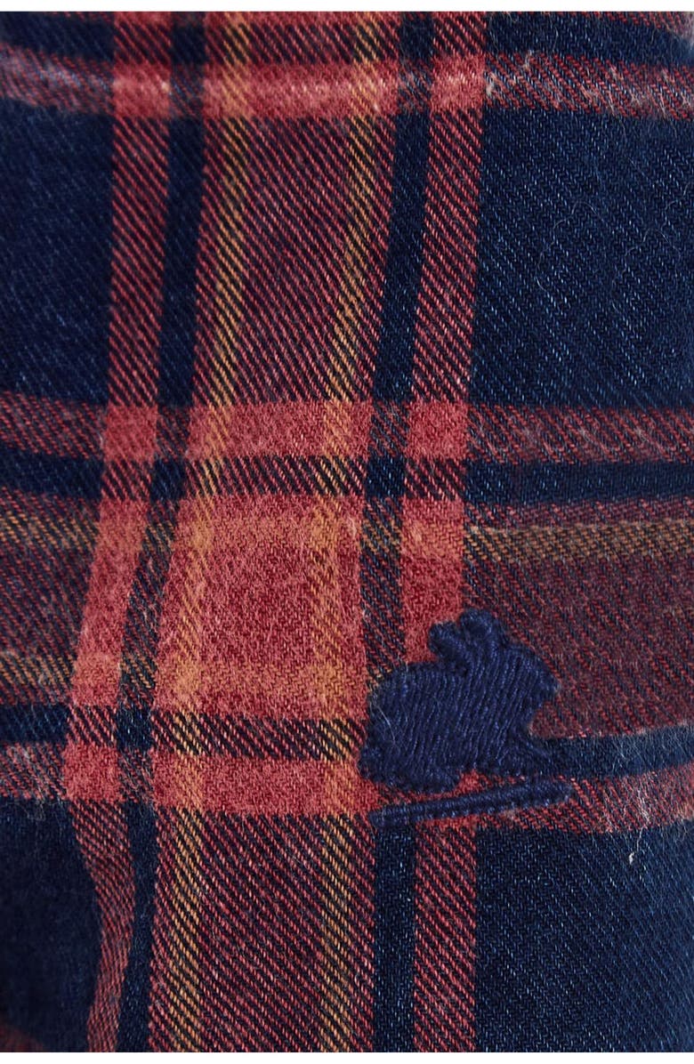 Babycottons Carla Flannel Shirt Dress for Toddler, Alternate, color, Blue