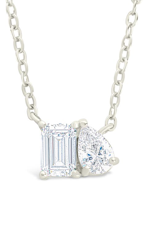 Guinevere Cubic Zirconia Pendant Necklace
