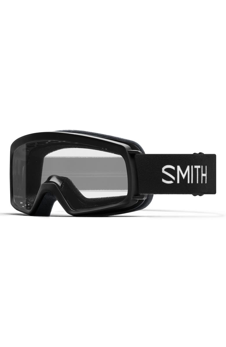 Smith Kids
 Rascal Snow Goggles, Main, color, Black / Clear
