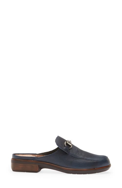 Naot Halny Mule In Soft Ink Leather