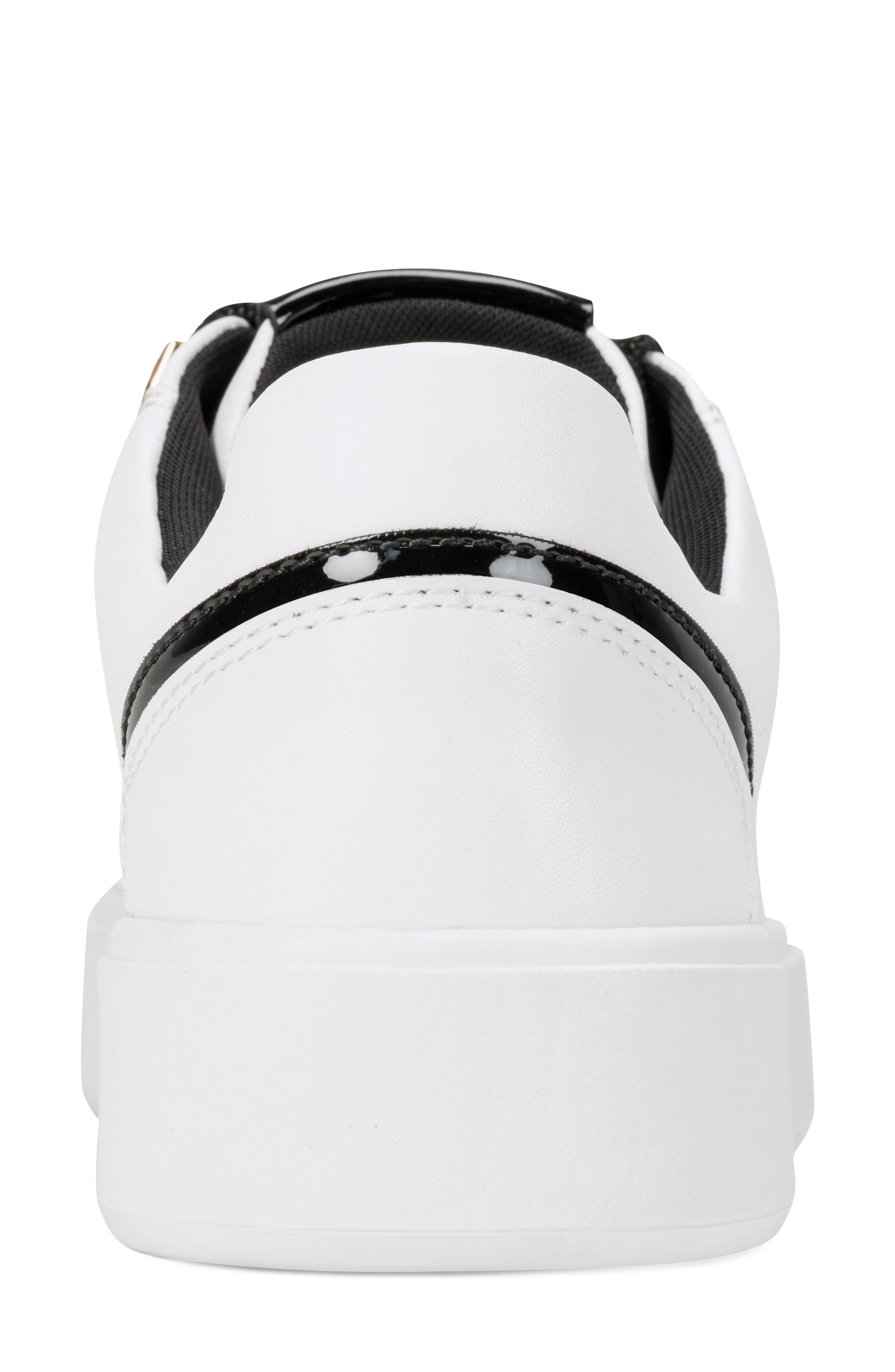 Stazie Sneaker, Alternate, color, BRIGHT WHITE/ BLACK