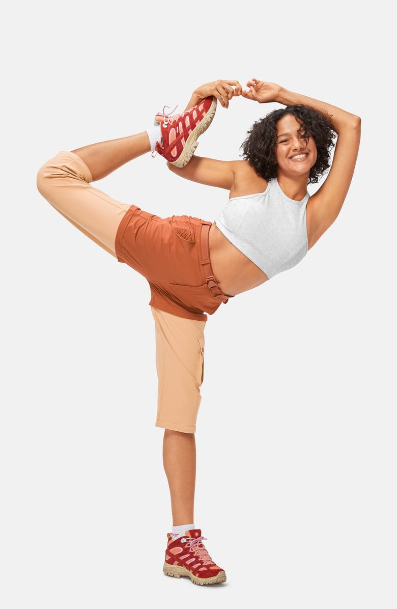 Outdoor Voices Rectrek Zip Off Water Resistant Hiking Pants, Alternate, color, 