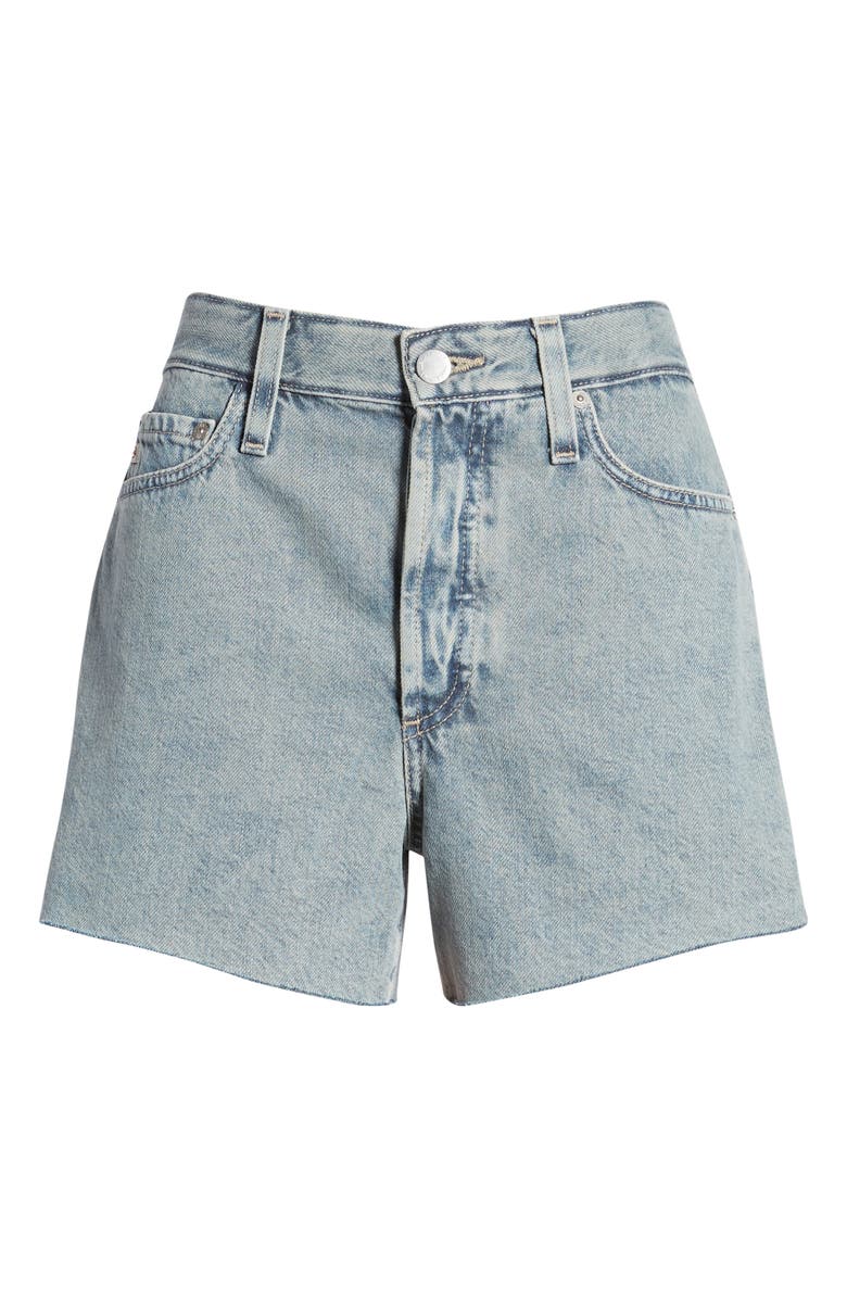 AG Alexxis High Waist Wedgie Cutoff Denim Shorts, Alternate, color, Bourbon St.