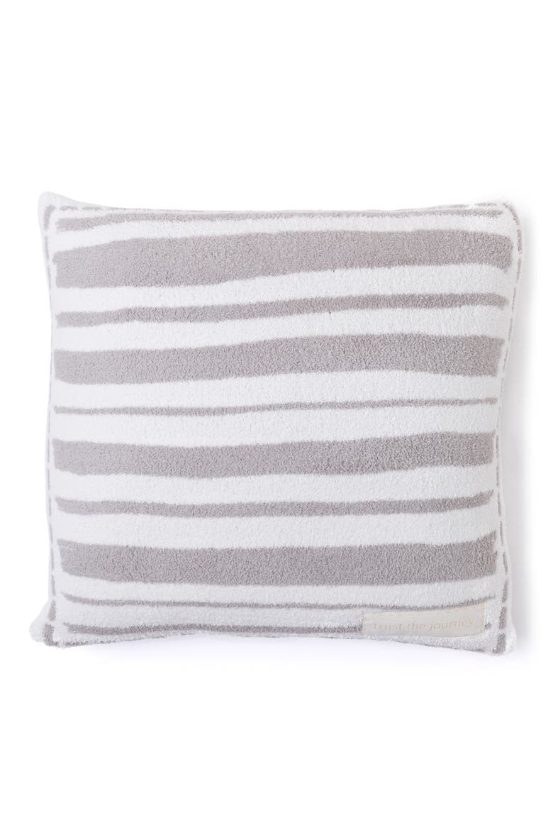 CozyChic® Covered in Prayer Throw Pillow, Main, color, CREAM-LINEN
