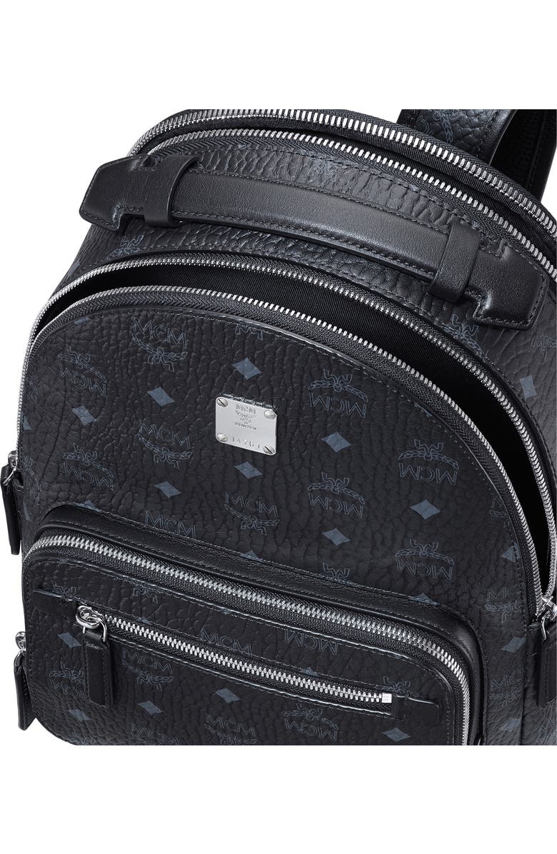 MCM Stark 40 Visetos Backpack, Alternate, color,