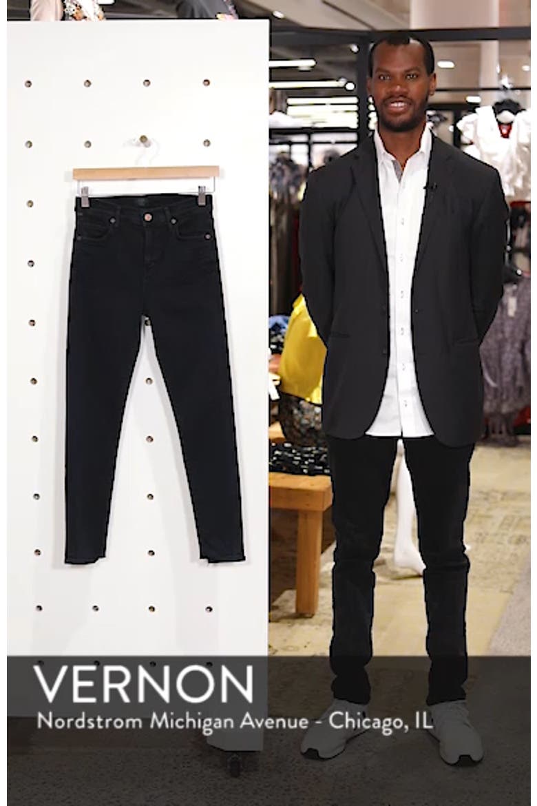 Rocket High Waist Crop Skinny Jeans video