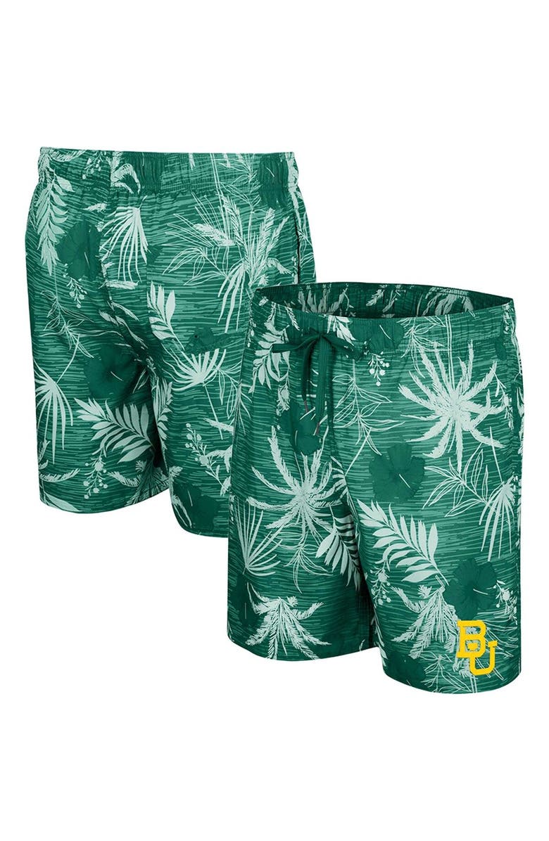 COLOSSEUM Men's Colosseum Green Baylor Bears What Else is New Swim Shorts, Main, color, Green