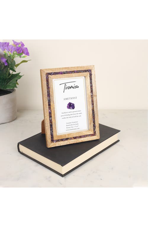 Tiramisu Moonglow Picture Frame In Amethyst