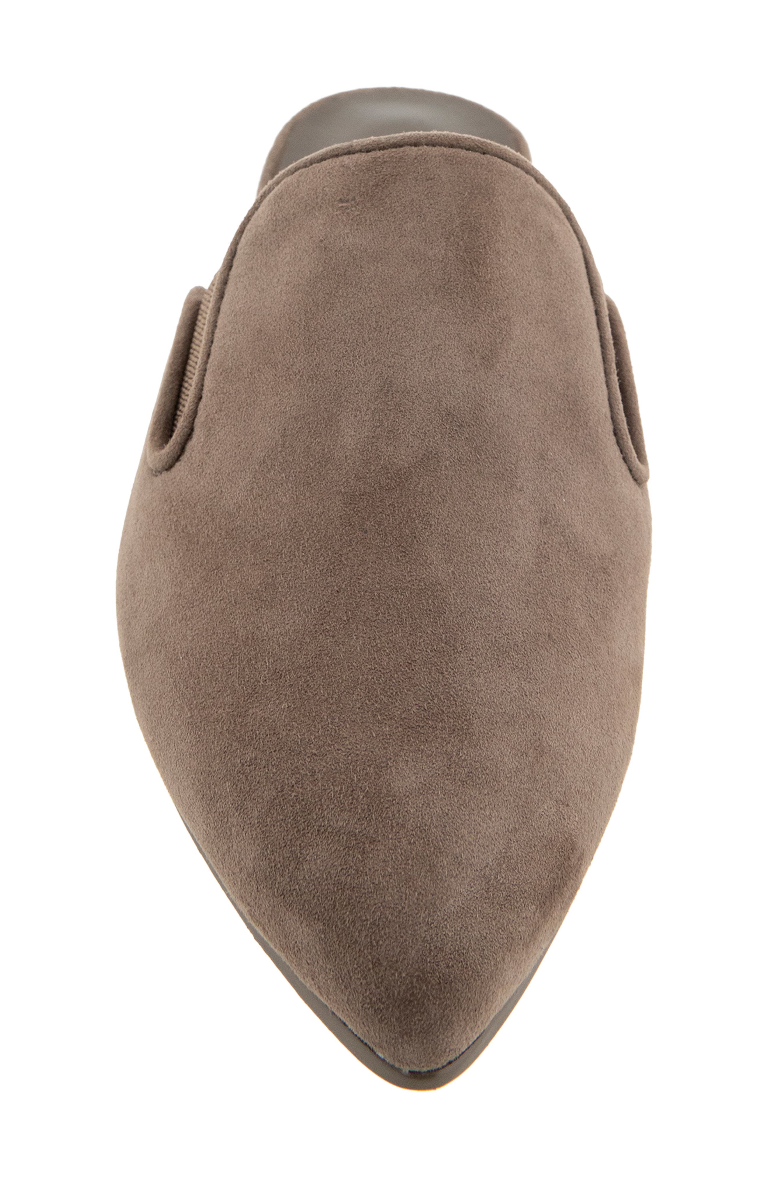 Liza Pointed Toe Mule, Alternate, color, TAUPE GRAY