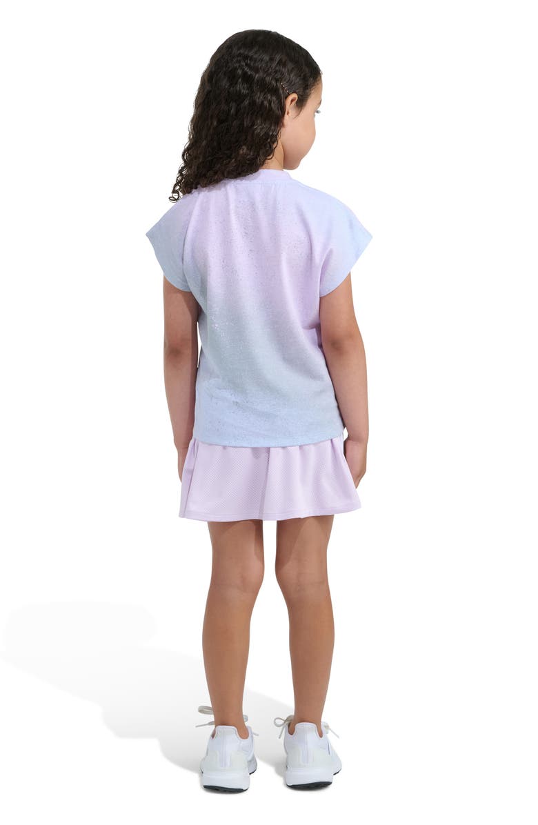 adidas Kids' Ombré Top & Skort Set, Alternate, color, Crystal Sky