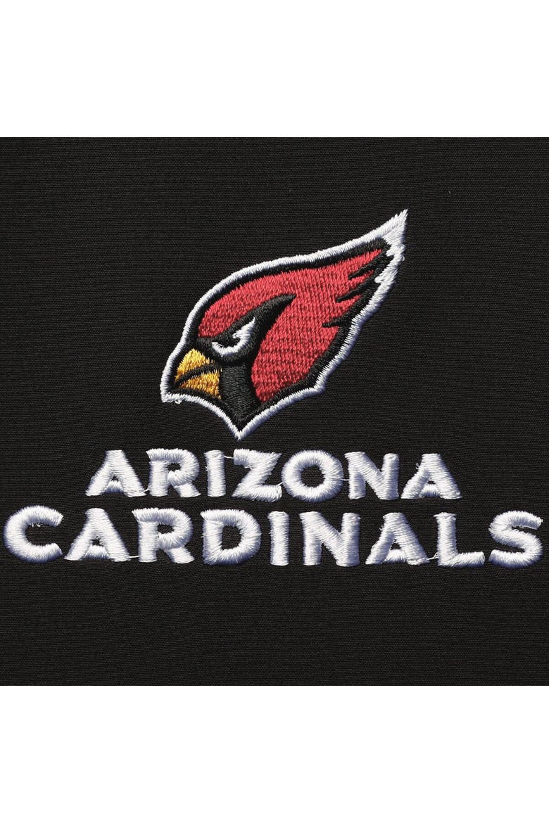 Men's Dunbrooke Black/Gray Arizona Cardinals Big & Tall Alpha Full-Zip Hoodie Jacket, Alternate, color, Black