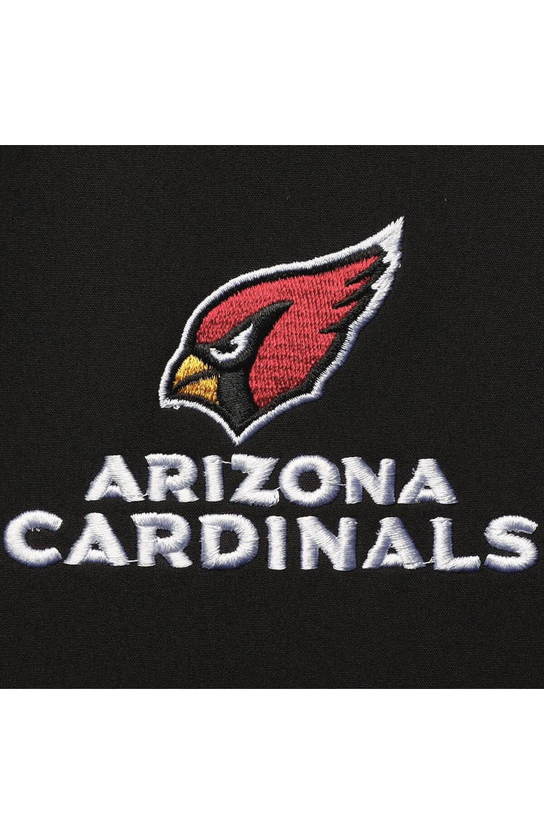 DUNBROOKE Men's Dunbrooke Black/Gray Arizona Cardinals Big & Tall Alpha Full-Zip Hoodie Jacket, Alternate, color, Black