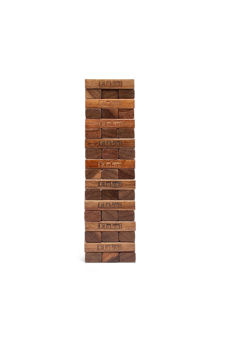 Acacia Woodlander Mountain Blocks, Alternate, color, Mini / Natural Wood