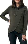 Ripe Maternity Cassie Crossover Knit Maternity Top