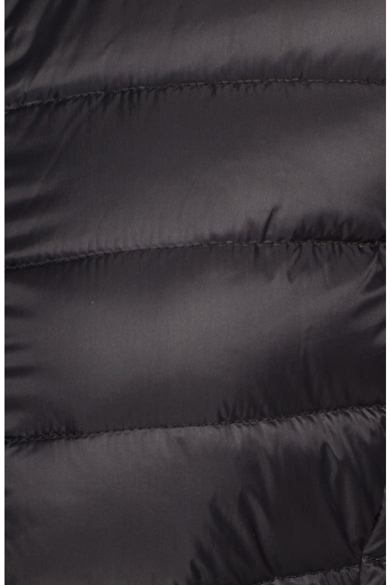 Hooded Down Jacket, Alternate, color, BLACK